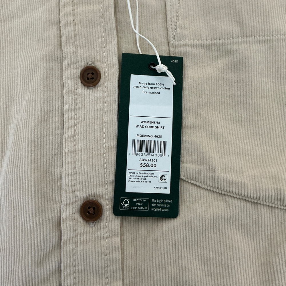 Alpine Design Cream Button-Down Shirt - Picture 3 of 6